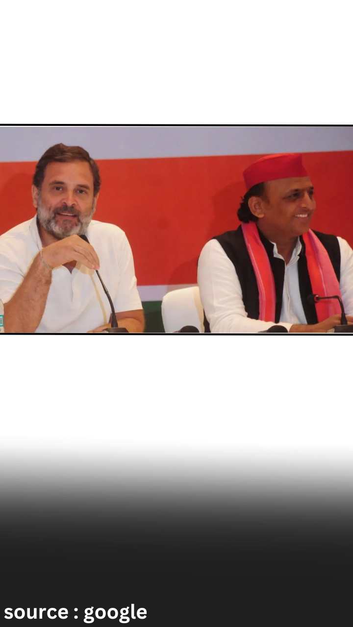 गाजियाबाद में राहुल और अखिलेश ने संयुक्त प्रेस कॉन्फ्रेंस कर भाजपा पर हल्ला बोला