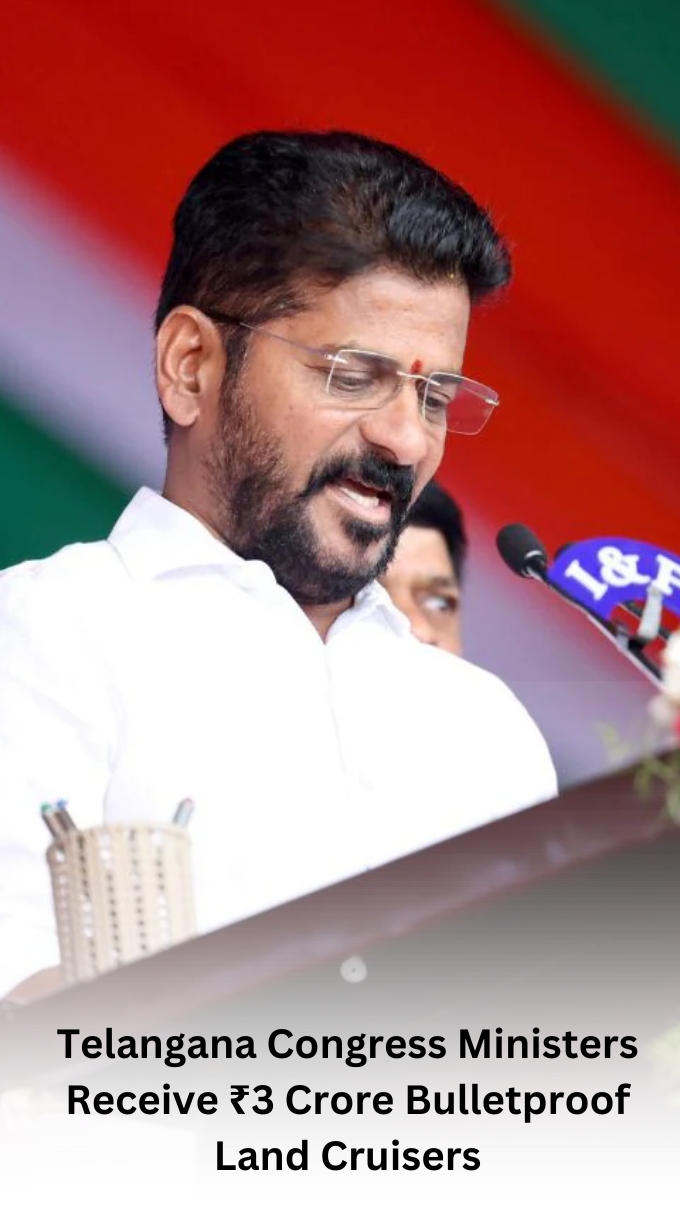 Telangana Congress Ministers Receive ₹3 Crore Bulletproof Land Cruisers